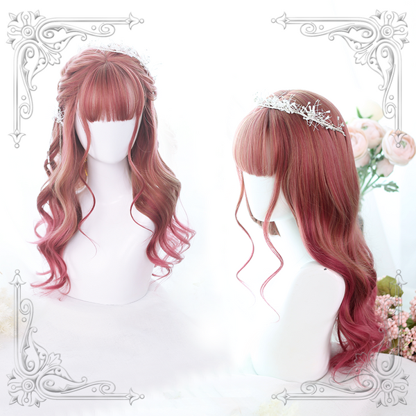 Lolita gradient curl wig yc20544