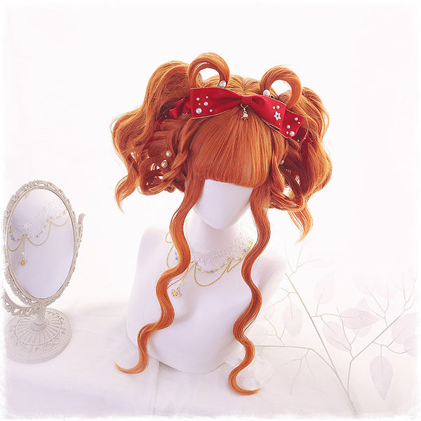 Harajuku lolita orange wig   YC21331