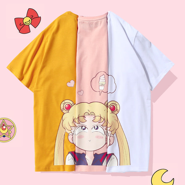 Lolita Cartoon Short Sleeve T-Shirt   YC21389