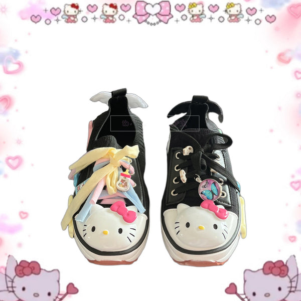 Harajuku kitty casual shoes Yc24763