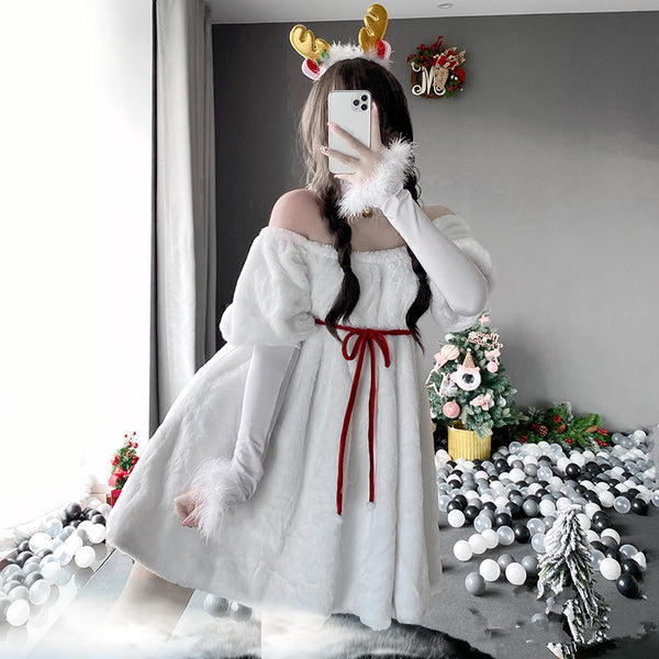 Christmas Snow White Dress  yc24578