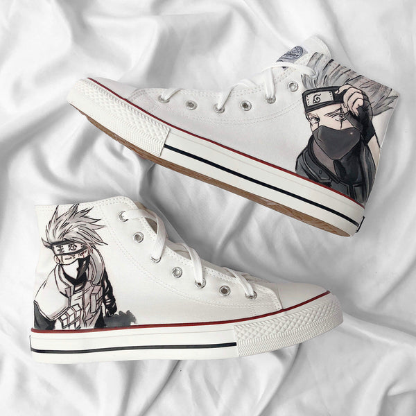 Naruto-Hatake Kakashi high-top canvas shoes yc22711