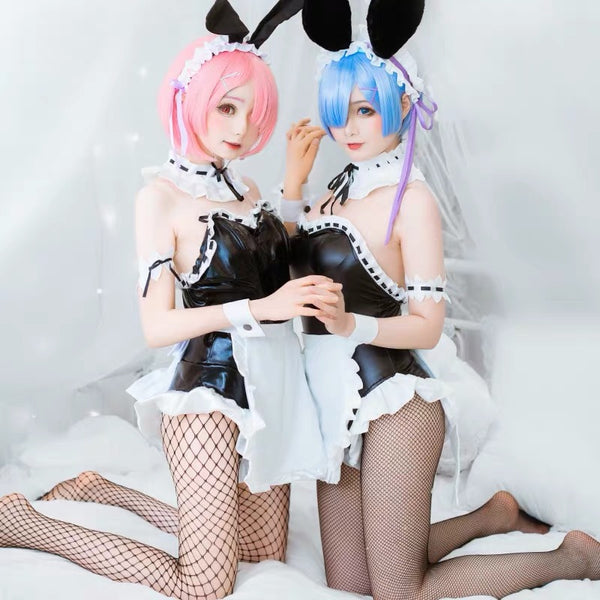 Ramrem cos maid rabbit costume yc22814