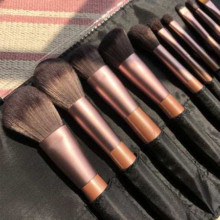 Makeup brush set (12 pieces)  YC21248