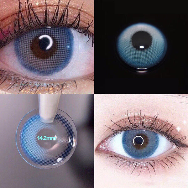 Space Blue CONTACT LENS (TWO PIECES) YC24143