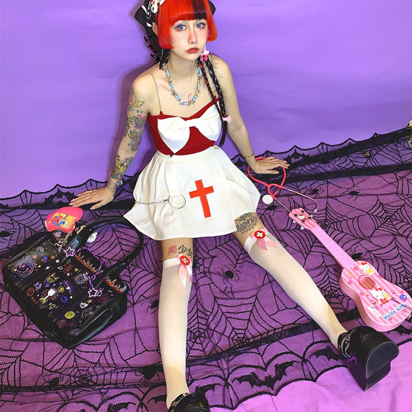Harajuku European and American short skirt YC24200