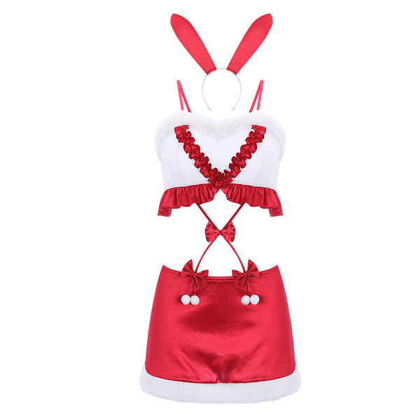 Christmas cosplay bunny girl uniform suit yc50194