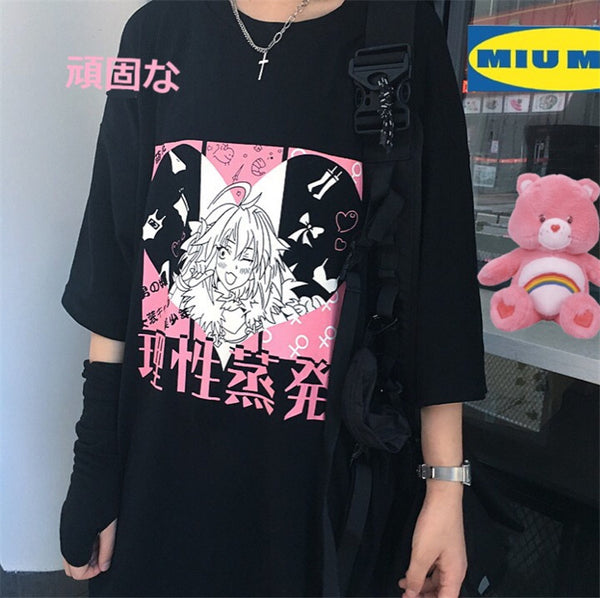 Harajuku Anime T-shirt yc22608