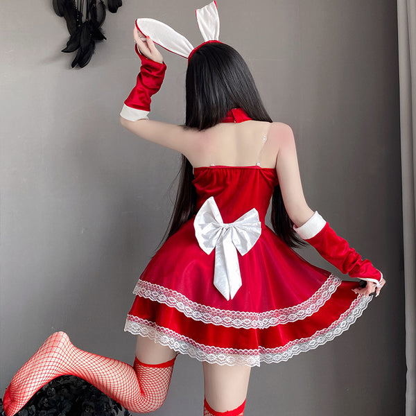 Christmas cute bunny dress yc24790