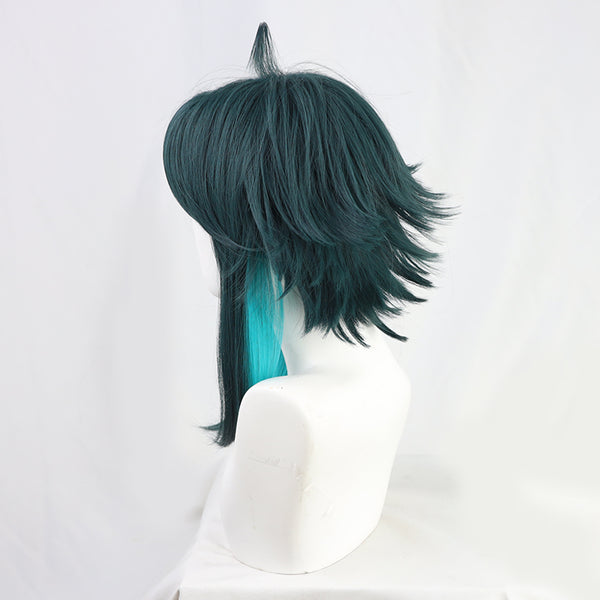 Genshin Impact green cosplay wig yc23808