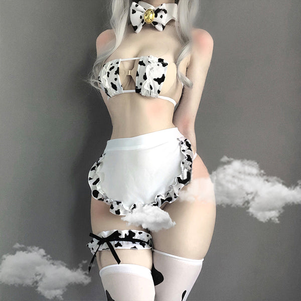 Cow girl cosplay maid set yc22172