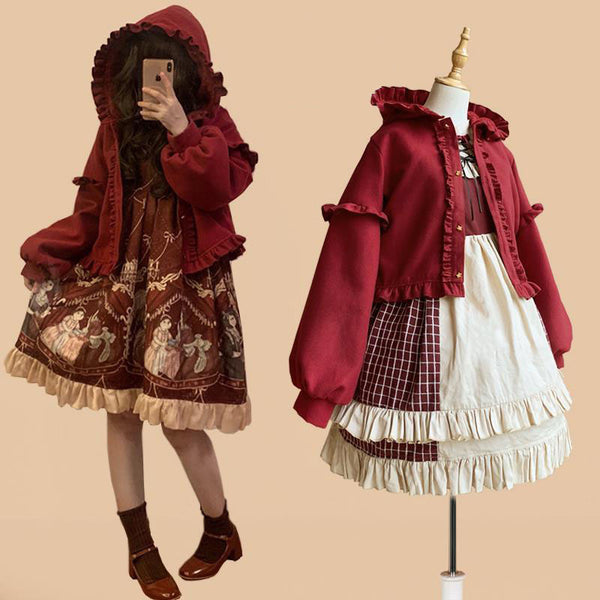 lolita woolen coat yc50238