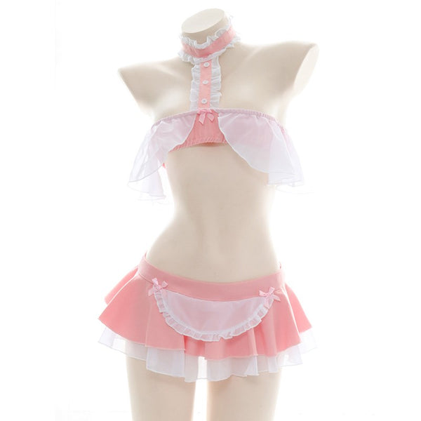 Cute pink maid outfit YC24322