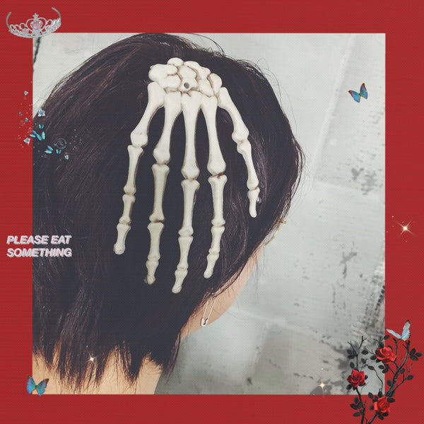 Halloween finger hair clip yc23743