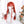 Load image into Gallery viewer, Lolita Orange Red Wig YC24538
