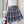 Load image into Gallery viewer, Gray pink plaid high waist pleated skirt YC24208
