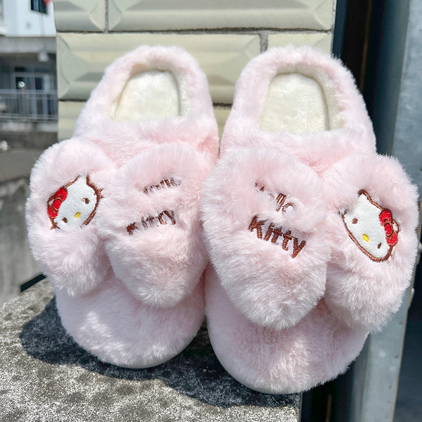 Cute  Kitty cotton slippers yc50203