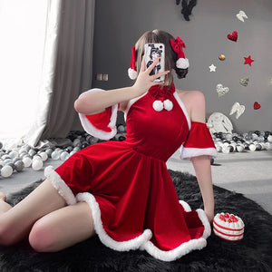 Christmas party Velvet Dress yc24792