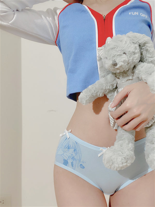 Kawaii anime girl panties(5 pieces) yc24818