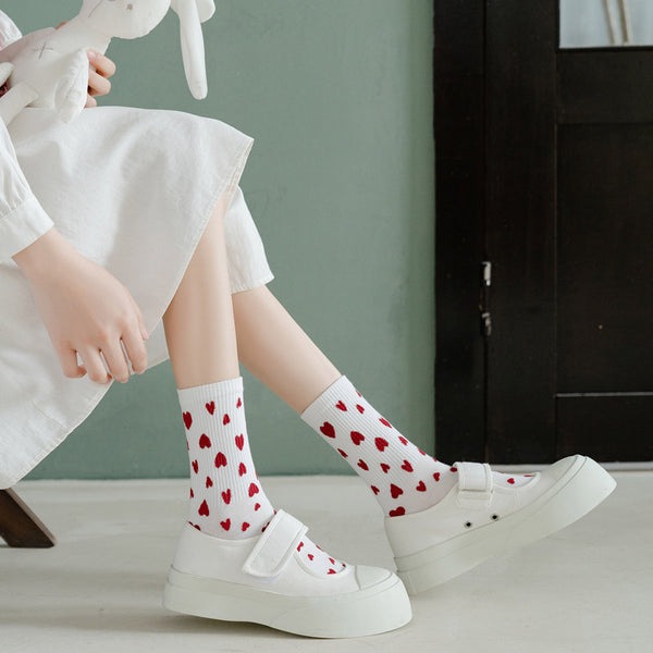 Strawberry socks (4 pairs) yc24670
