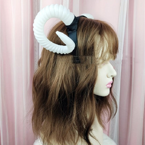 Halloween magic horn hair band YC24390