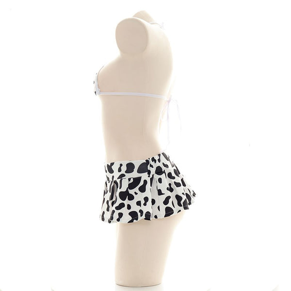 Sexy cow pleated skirt YC24180