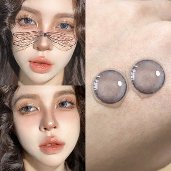 Blue contact lenses (two pieces) YC50158