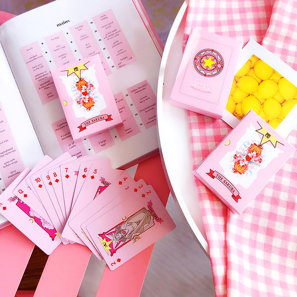 Sakura cartoon playing cards YC50005