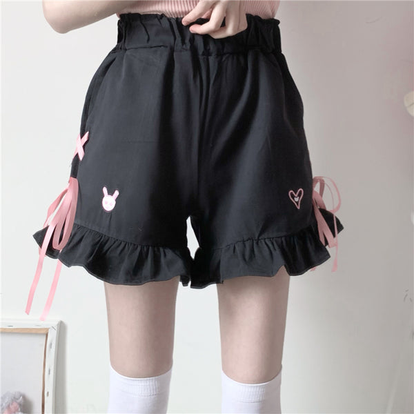 Jfashion cute lace shorts yc24727