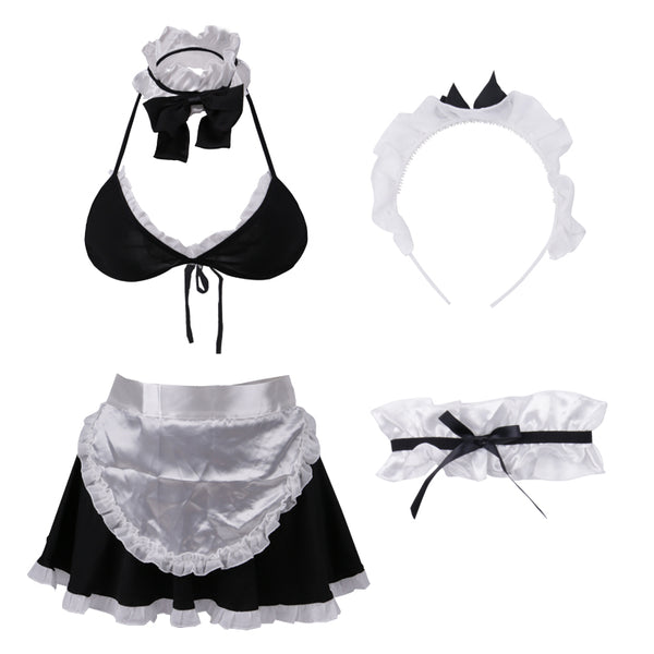 Maid Bikini Nightdress Set YC21839