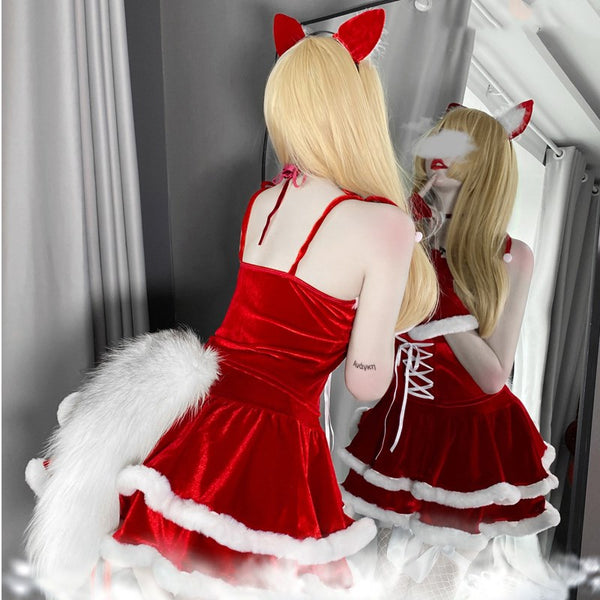 COSPLAY CHRISTMA  TIE DRESS  YC24536