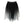 Load image into Gallery viewer, Black gradient mesh skirt YC24395
