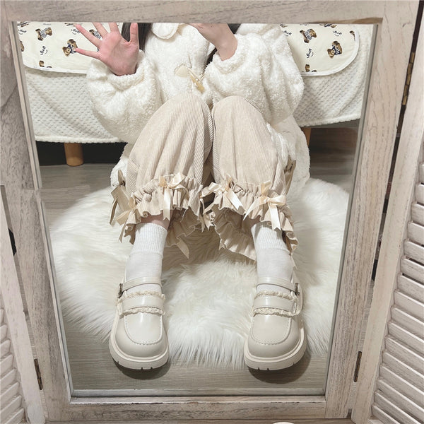 French retro leather shoes yc24631