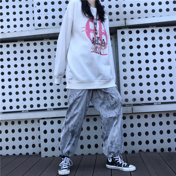 Harajuku Anime Sweatshirt yc22607