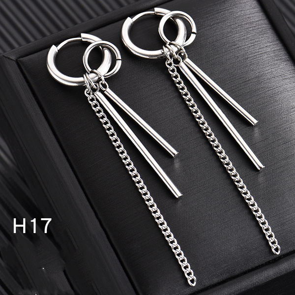 Punk Hip Hop Earrings YC24480