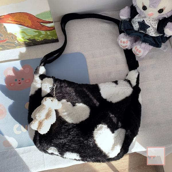 Jfashion cute plush bag yc24626