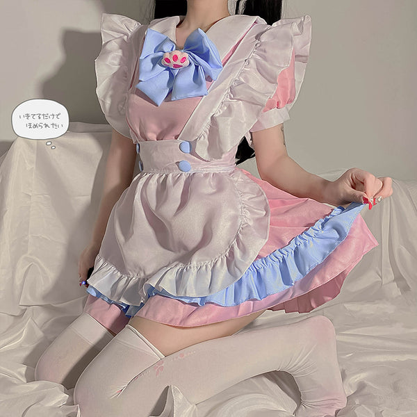 Sweet lolita maid dress set yc24616
