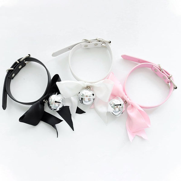 Harajuku Ribbon Bell Necklace YC24171