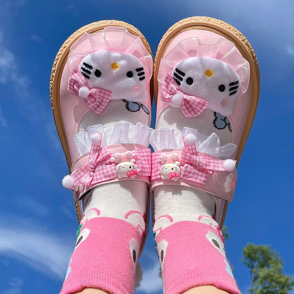lolita melody kitty cat shoes yc50167