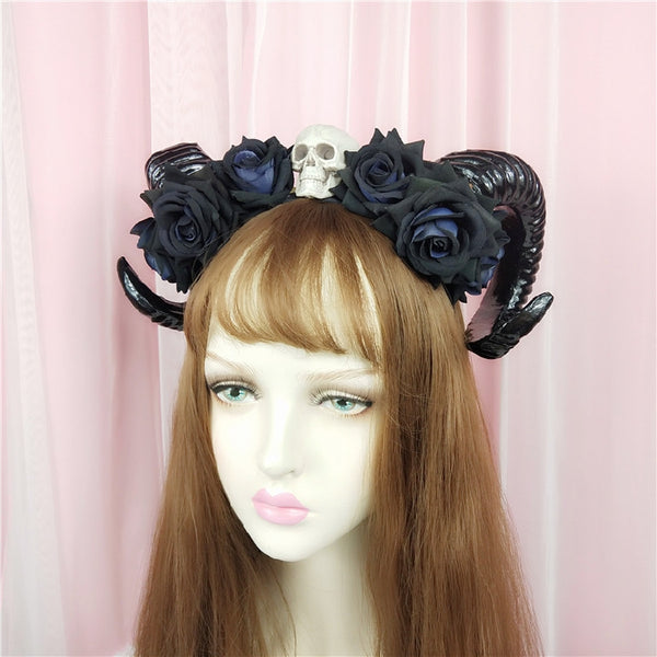 Halloween magic horn hair band YC24390