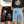 Load image into Gallery viewer, Couple cartoon printed denim shorts YC21796
