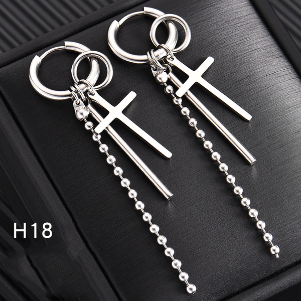 Punk Hip Hop Earrings YC24480