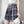 Load image into Gallery viewer, Gray pink plaid high waist pleated skirt YC24208

