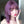 Load image into Gallery viewer, Harajuku purple mid-length wig YC24400
