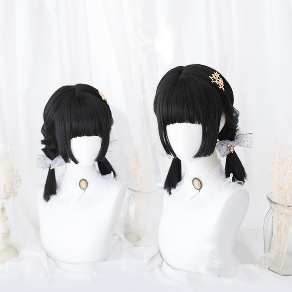 Lolita black wig yc22389