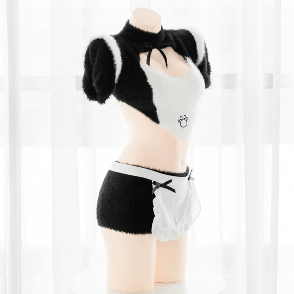 Sexy plush maid suit YC24174