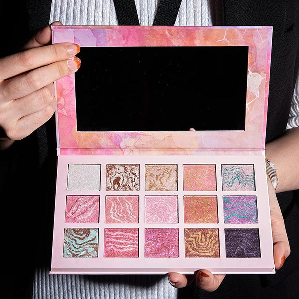 Three-dimensional colorful eye shadow MS1016