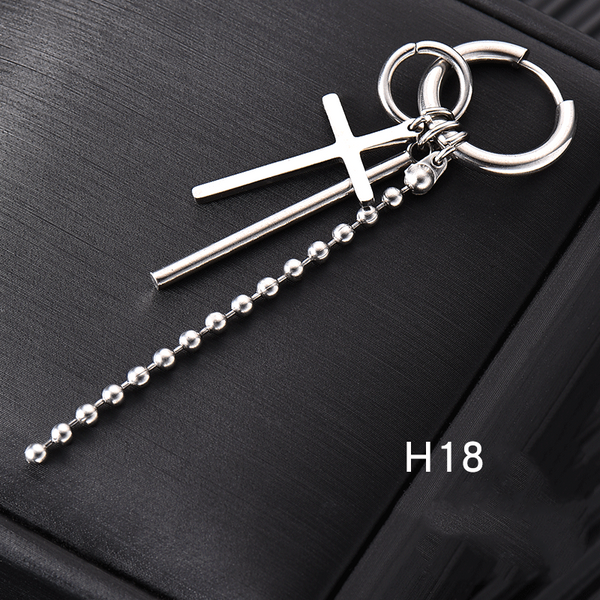 Punk Hip Hop Earrings YC24480