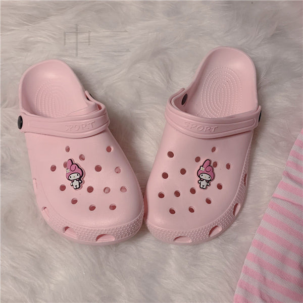 Cute cartoon sticker slippers YC24228