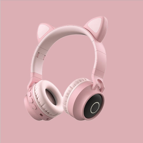 Cute cat ear wireless bluetooth headset yc22750